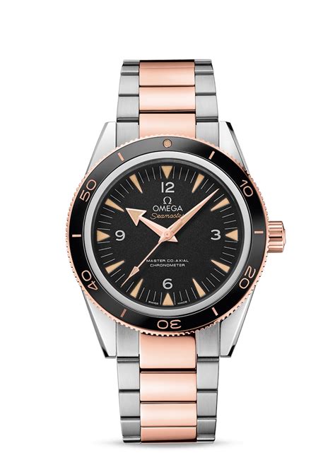 omega seamaster black co-axial